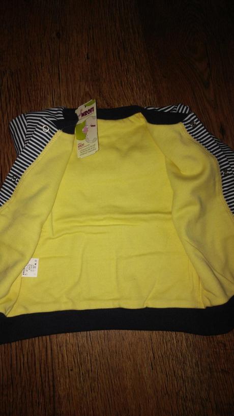 Bavlnená hrubšia bundička, 80