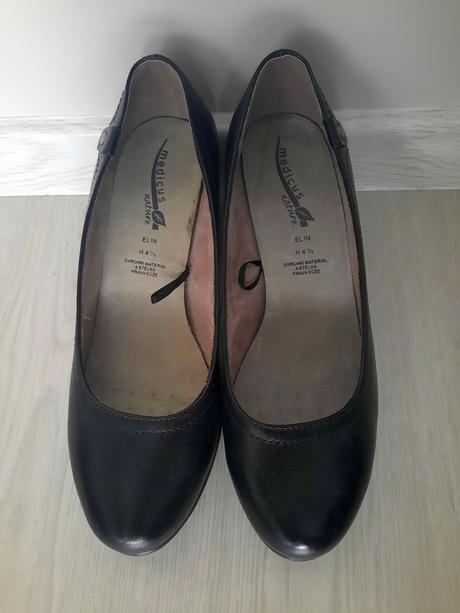 Kožené lodičky medicus (vd 24,5 cm), 37