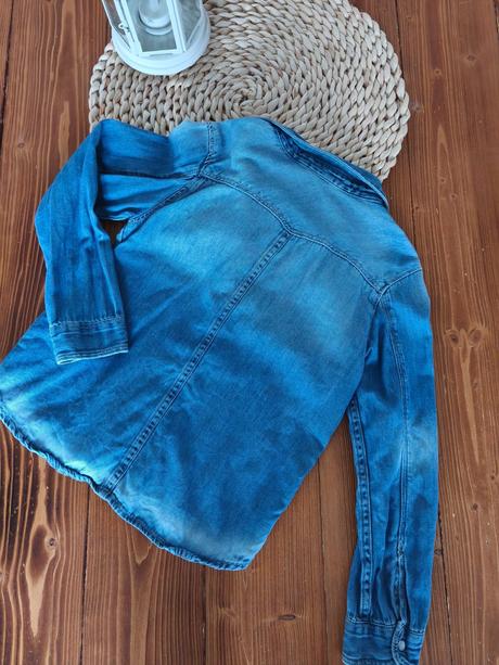 Riflová košeľa denim 122, denim,122