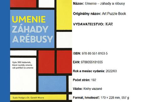 Kniha umenie - záhady a rébusy, 