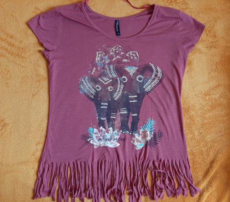Tričko so slonmi, m