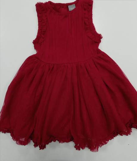 Červené slávnostné tylové šaty next, next,86