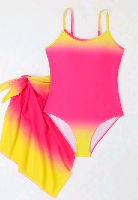 Plavky celé so šatkou poštovné zdarma, 152 / 158 / 164 / 170