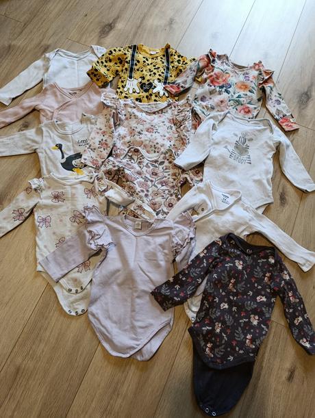 Balík oblečenia pre dievčatko veľkosť 74, 68–80