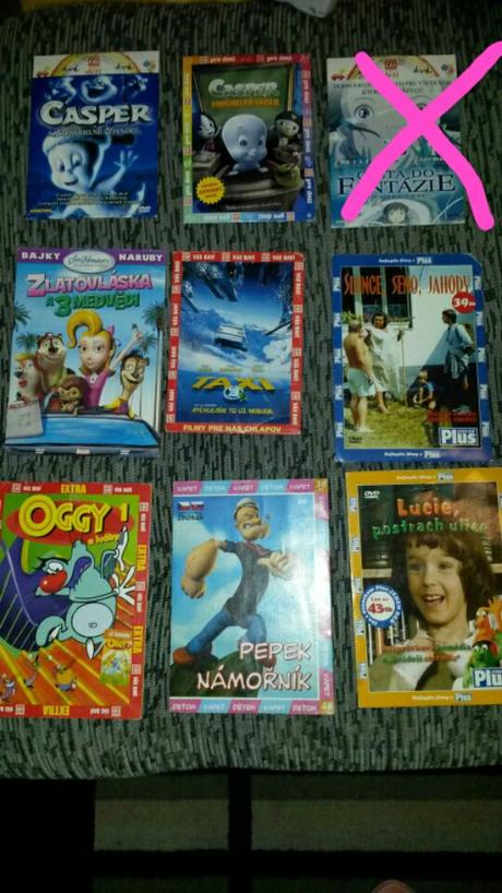 Dvd rozprávky,