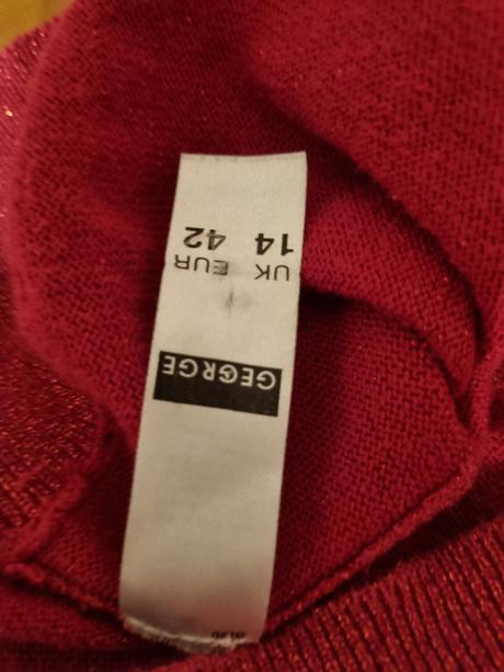 Sýtoružový top s lesklým vláknom george 40, george,l