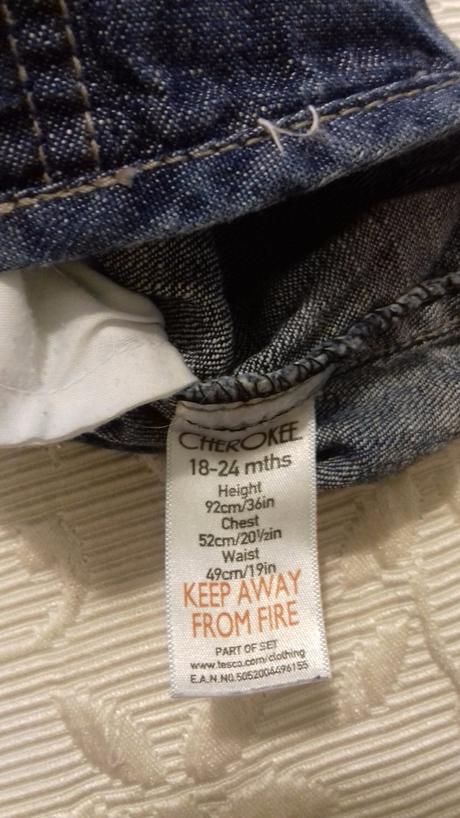 Riflová sukňa, f&f,92