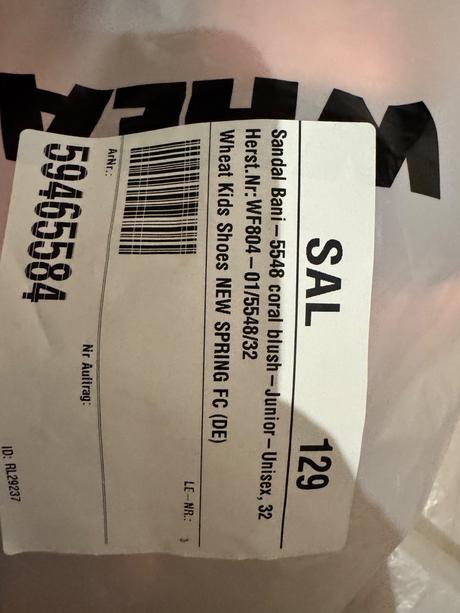 Sandale wheat dievčenské v 32, 32