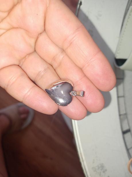 Otváracie srdce medailon,