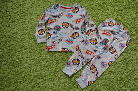 Pyžamo hot wheels, h&m,98