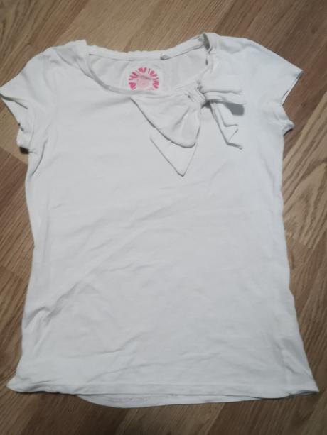 Biele tričko s mašľou, next,134
