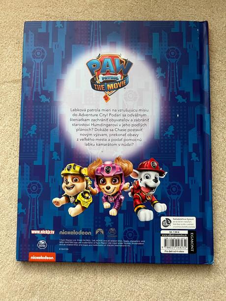 Kniha tlapková patrola - príbeh podľa filmu,