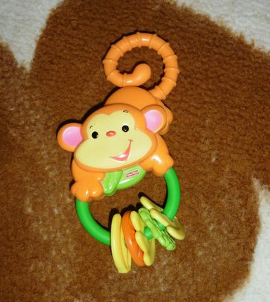 Opička fisher price,