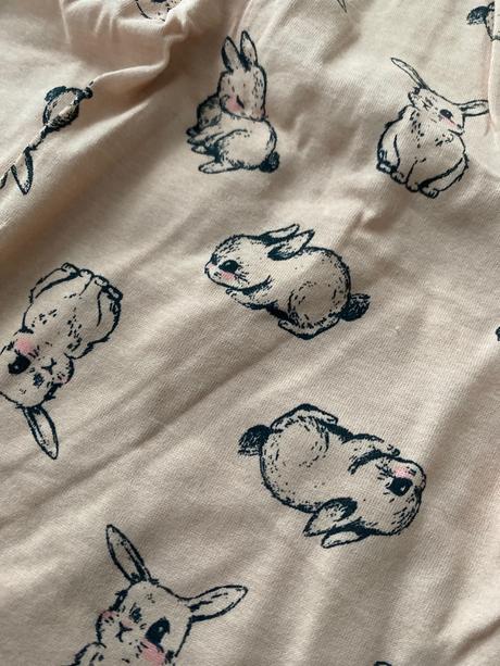 Šaty zajko, h&m,140