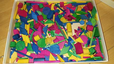 Drevené socialistické kocky tofa semliy retro, 