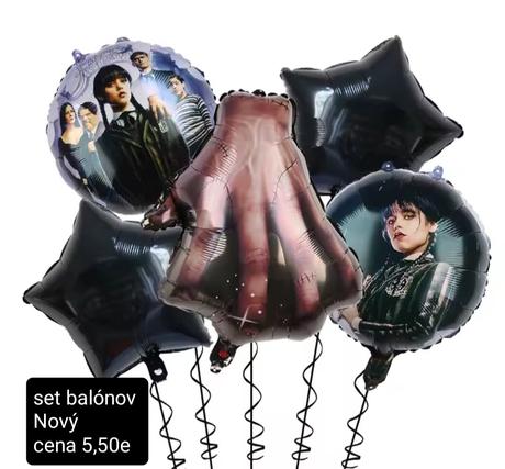 Párty dekorácie wednesday/adams family, 