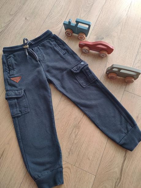 Chlapčenské tepláky boboli s vreckami, veľ. 110, 110