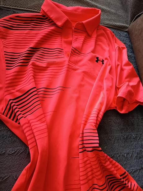 Polokošela -neonovo ružová, under armour,m