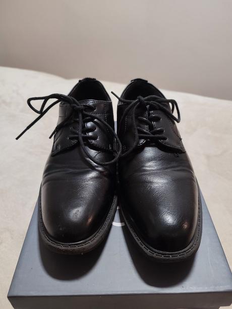 Kožené spoločenské topánky, veľ. 34, 34