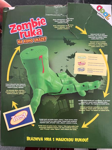 Zombie ruka hra, 