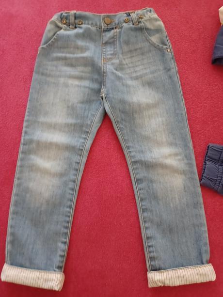 Tenké rifle a nohavice, zara,116