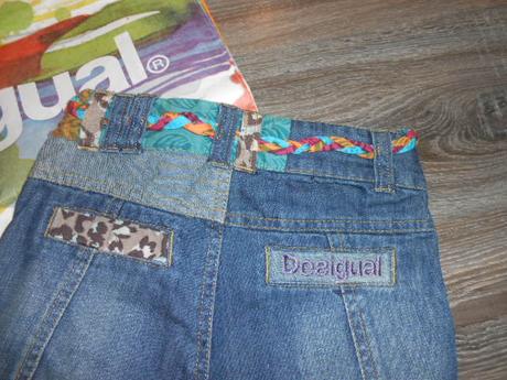 Desigual riflové kratasy č. 5/6 rokov, desigual,110