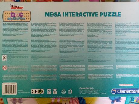 Veľké interaktívne puzzle clementoni s ep,