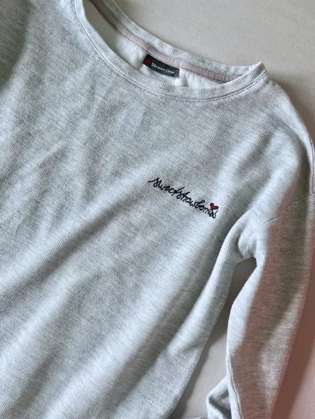 Street one sivá mikina vel.s-m, street one,m