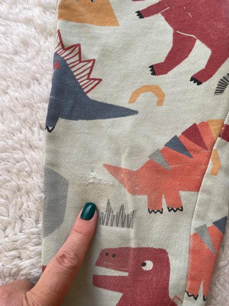 Zelenkasta suprava dinosaury 104, mothercare,104