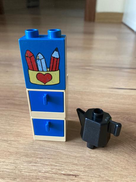 Lego duplo - smetiarske auto,vrtuľník,postavičky 5, 