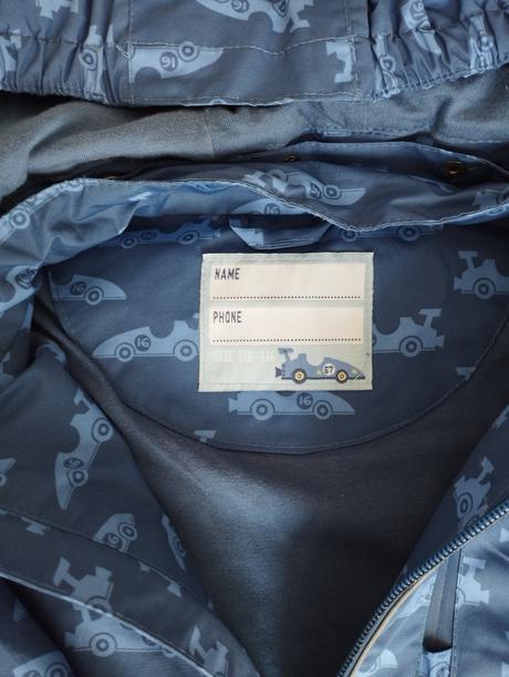 Tchibo bunda do dažďa 110/116, tchibo,110