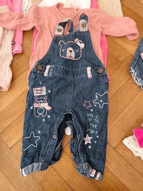 Obrovský dievčenský balík veľkosť 68, 68–80