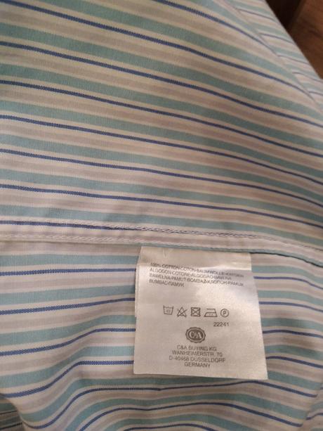 Košeľa veľkosť 41-42, c&a,l
