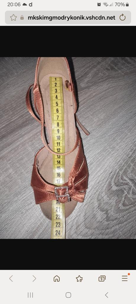 Tanečné topánky na lat vel.35, 35