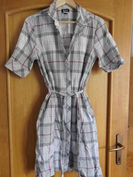 Barbour tartan bavlna,lan luxusne pohodlne, krasne, m