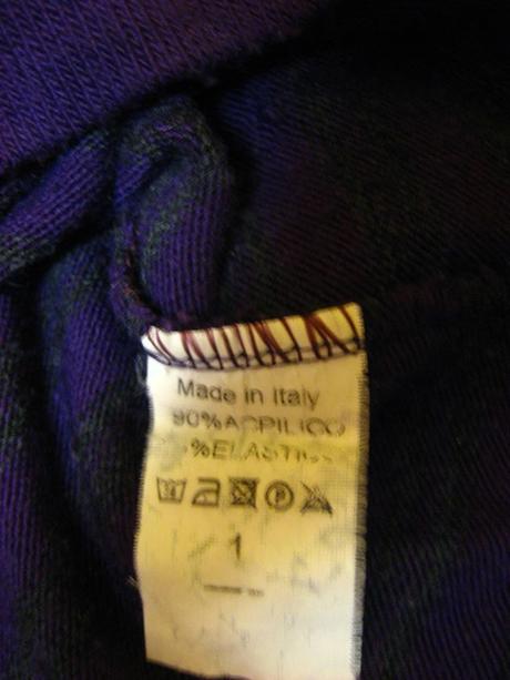 Roláková vesta z talianska, s