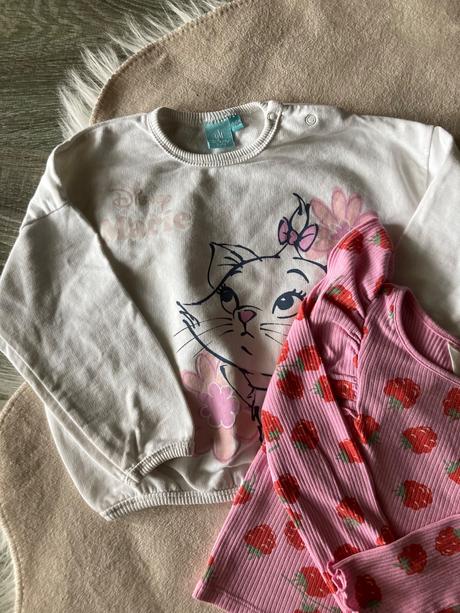 Mikinka a jahôdkové tričko 92, h&m,92