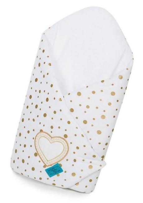 Belisima zavinovačka s kokosovou výstužou tri srdc,