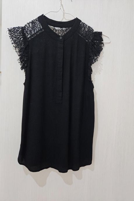 Bluzka s cipkou, h&m,xs