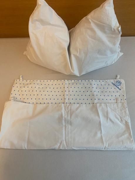 Eva kiedroňová vankúš s perím a obliečky, šírka (cm): 40,dĺžka (cm): 60