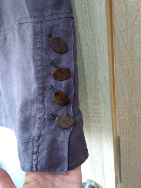 Prijemná ľanová sukňa na leto zo španielska, 42