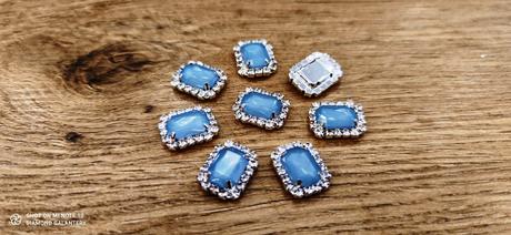 Našívacia aplikácia - 20 x 16 mm - rôzne farby,