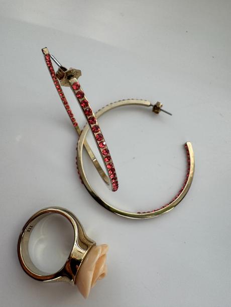 Dyrberg/kern - náušnice a prsteň, 