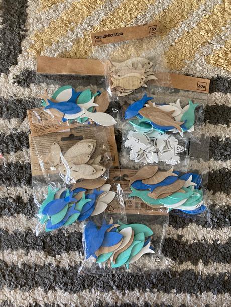 Drevené rybičky na tvorenie, 