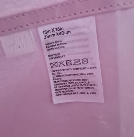 H&m úložný kôš jahoda do detskej izby, 