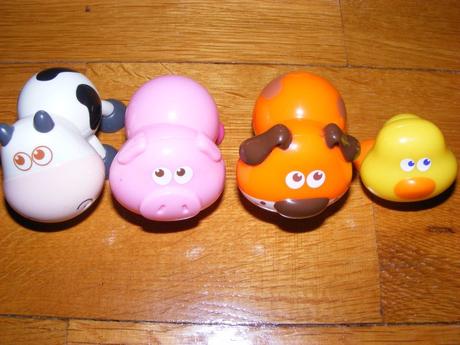 Traktor, zvieratká a farmár, 