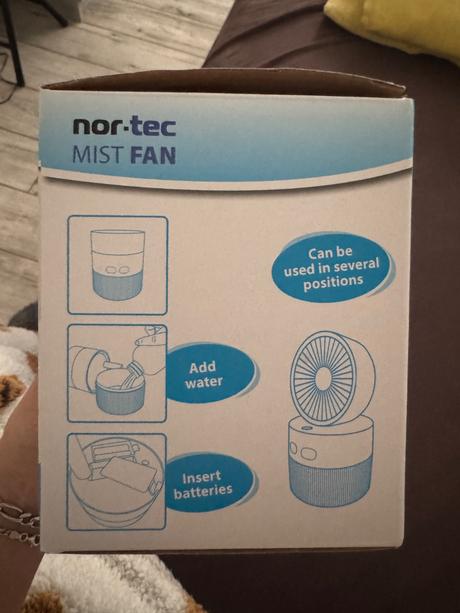 Ventilátor s rozprašovačom hmly, 