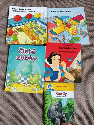 Brožované detské knižky, 