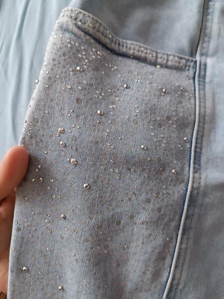 Ballon jeans s kamienkami - l, l