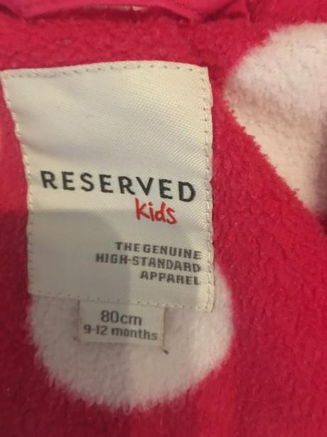 Prechodná zateplená bundička, reserved,80